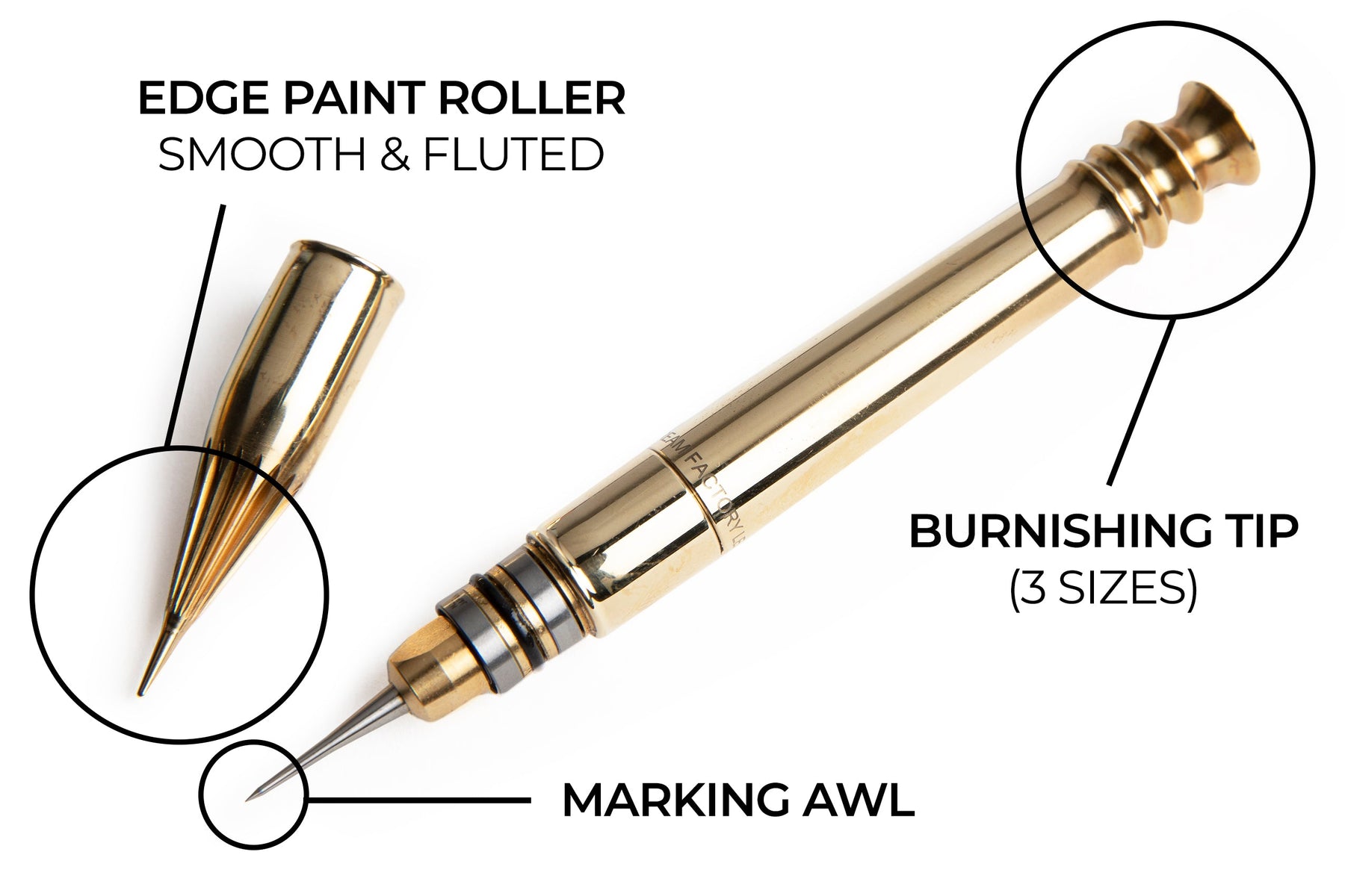 Dream Factory  -  Multi Tool  (Burnisher / Edge Paint Roller / Awl)
