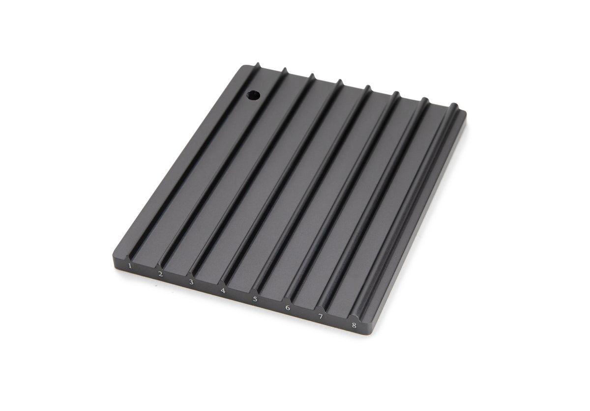 Grooved Edger Beveler Sharpening Jig + Sandpaper