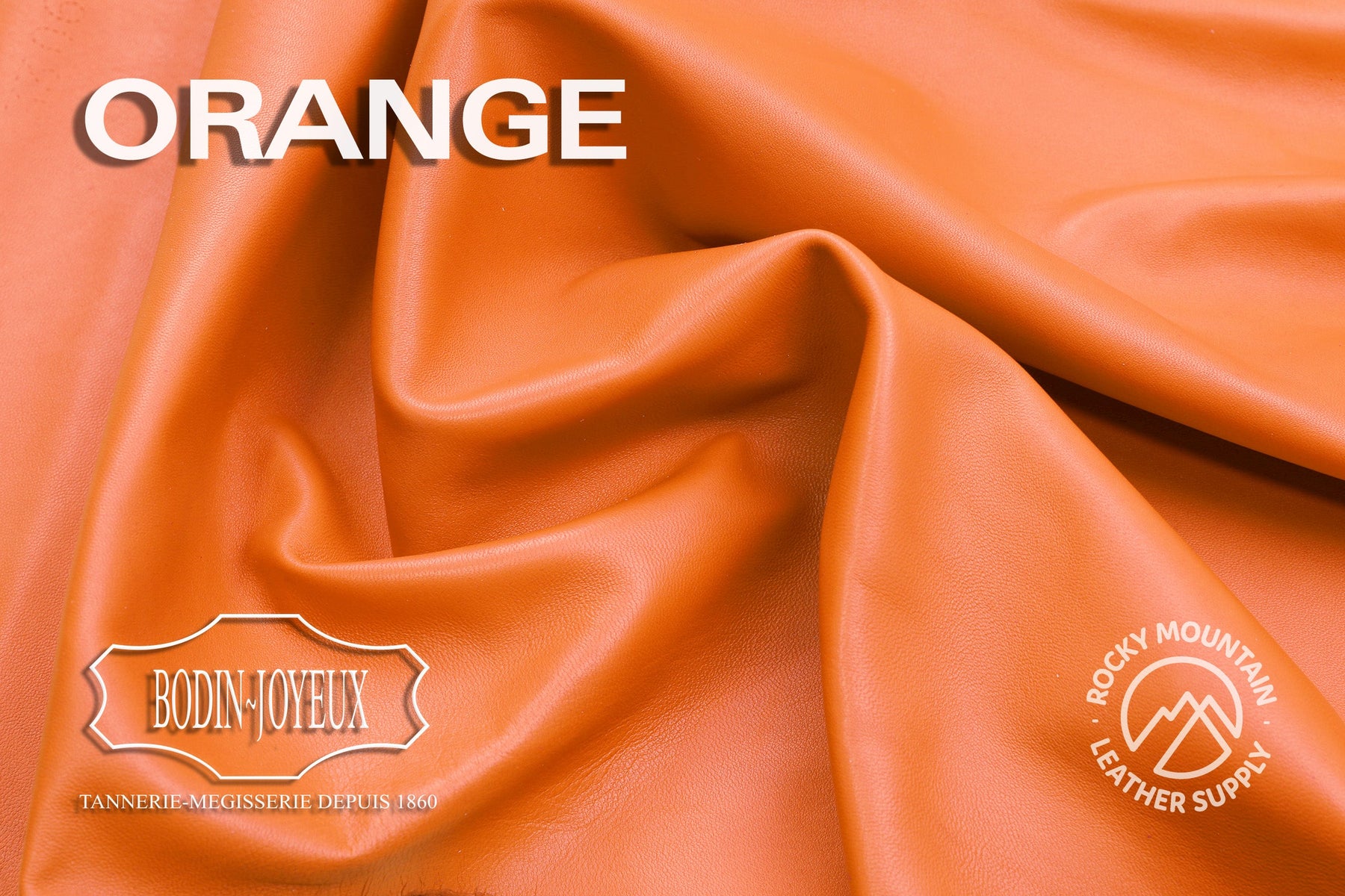 Bodin Joyeux 🇫🇷 - Plonge Lux "Natural" Lambskin - Luxury Leather (HIDES) (Red/Orange/Yellow/Green/Blue)
