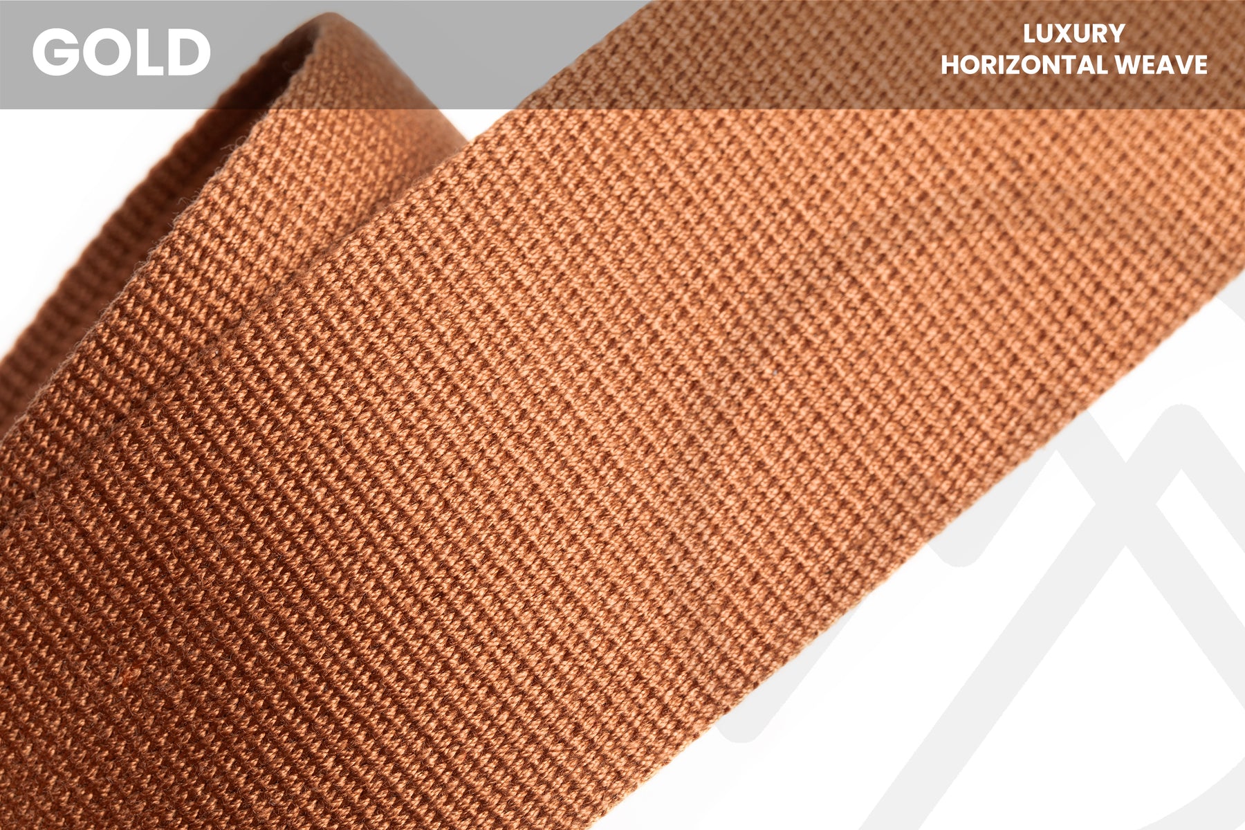 Luxury Straps - Horizontal Weave - Organic Cotton - 50mm (2 inch)