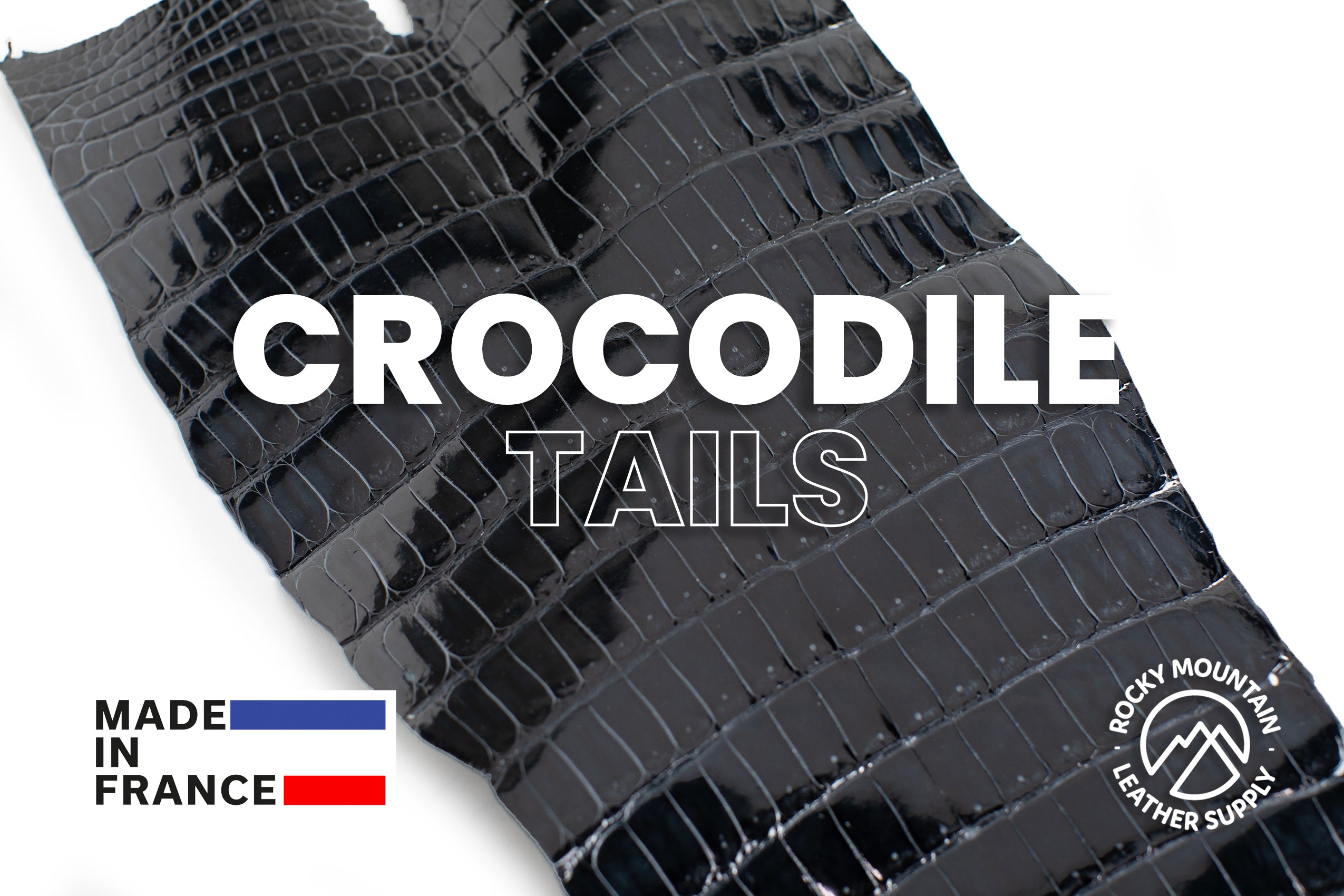 Porosus Crocodile Tails - Luxury Skins (Glazed Blue Abyss) 40% OFF!