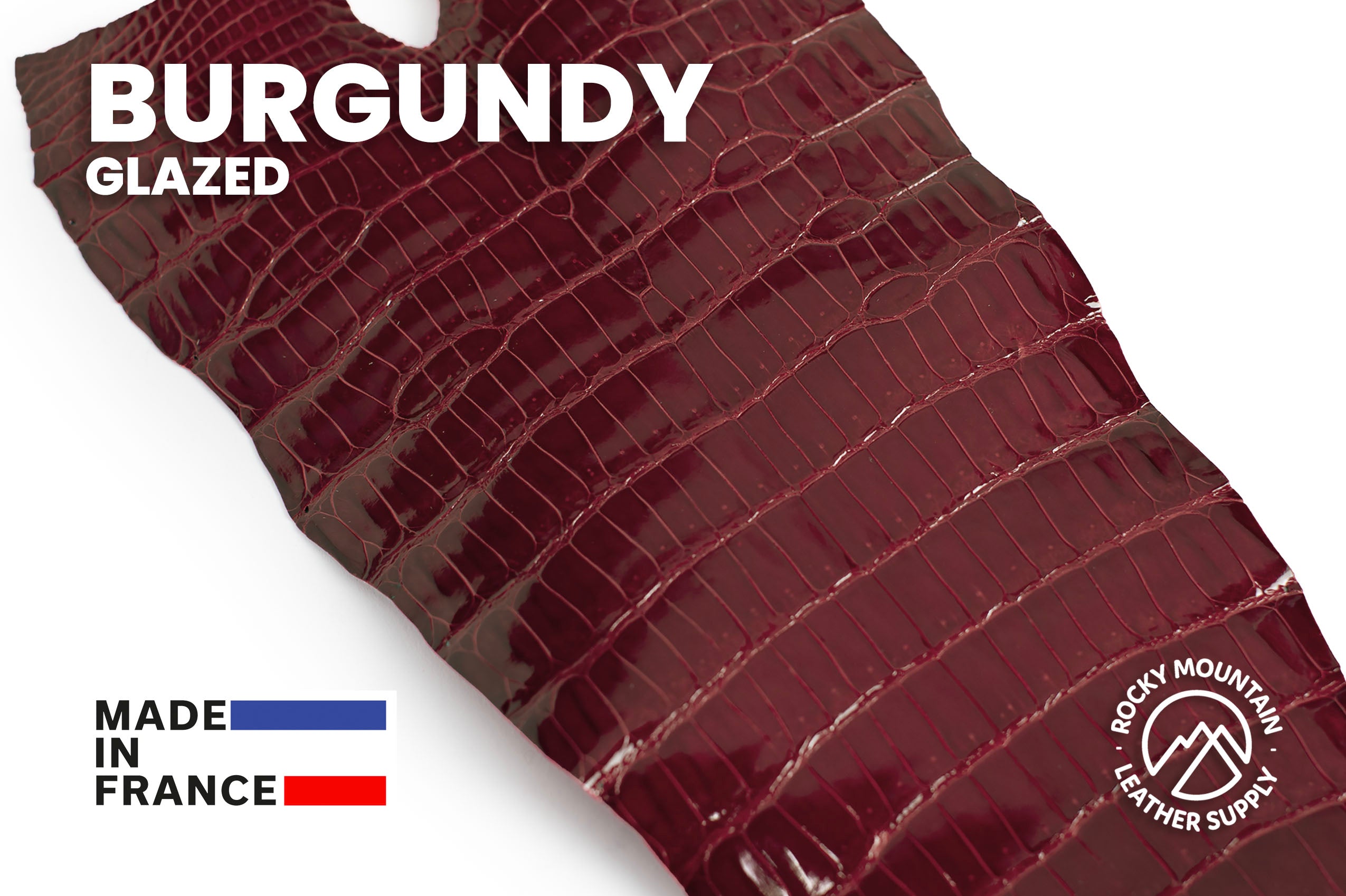 Porosus Crocodile Tails (Glazed) - Luxury Skins - 80% OFF!