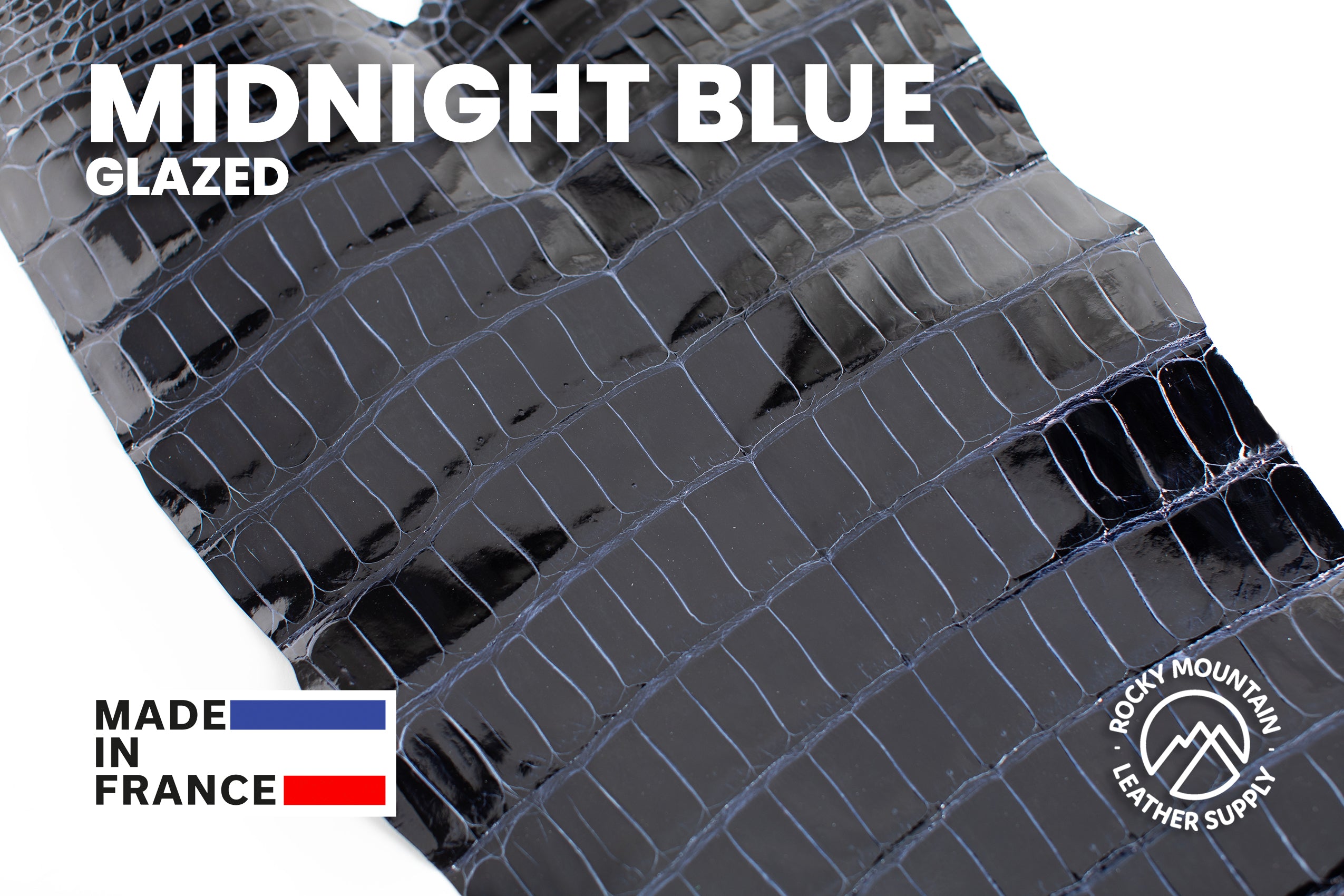 Porosus Crocodile Tails - Luxury Skins (Glazed Midnight Blue) 40% OFF!