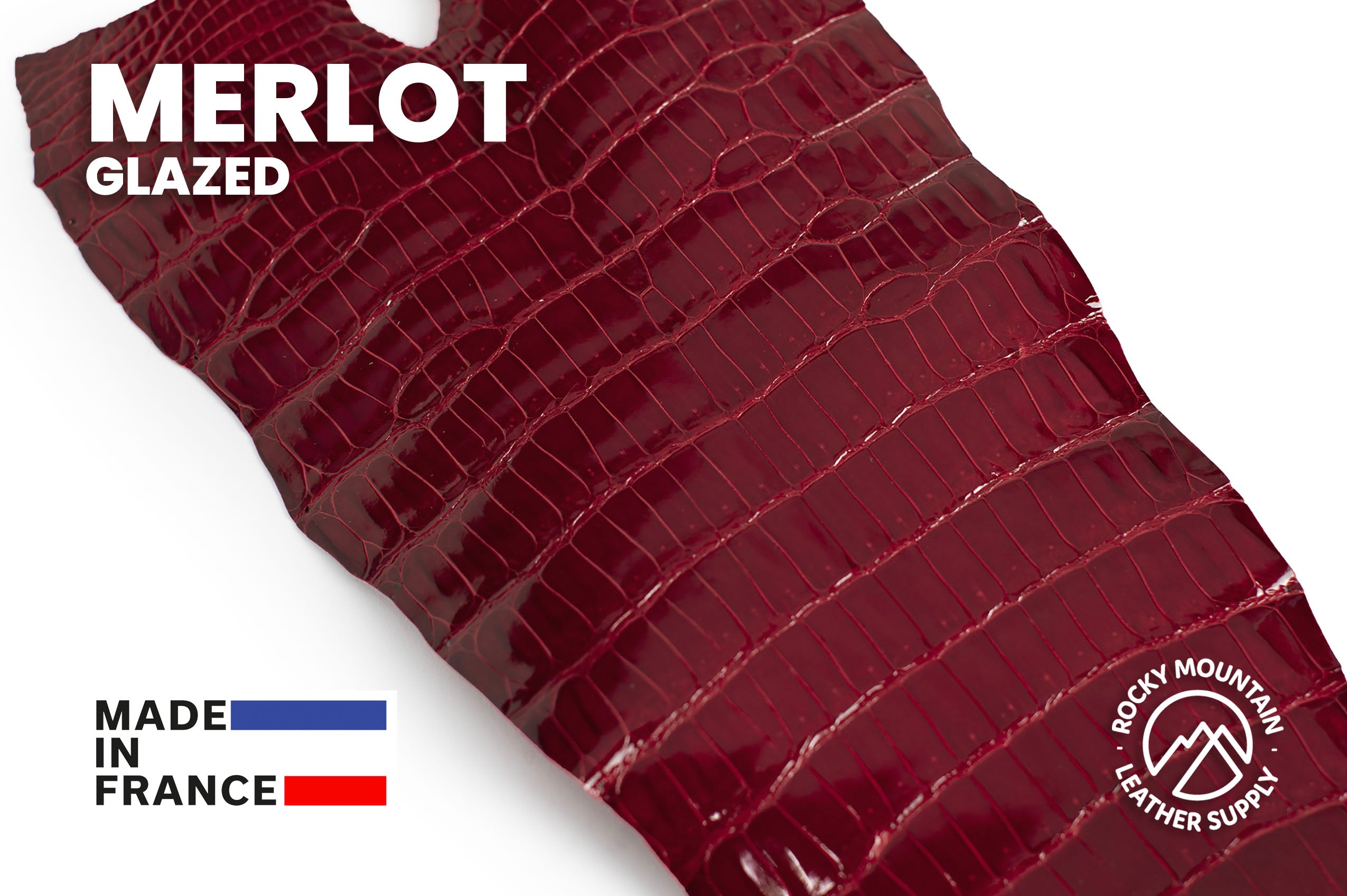 Porosus Crocodile Tails (Glazed) - Luxury Skins - 80% OFF!