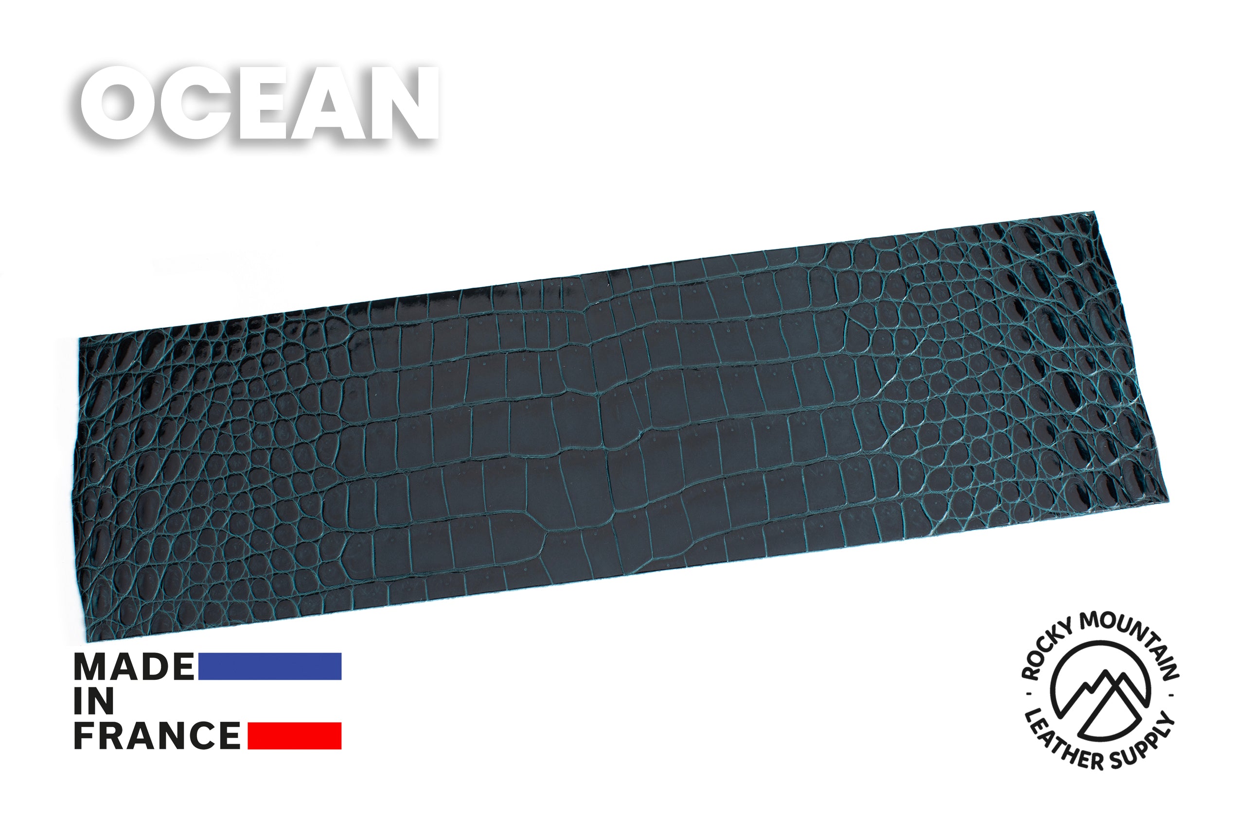 Porosus Crocodile - Glazed - Luxury Skins (PANELS)