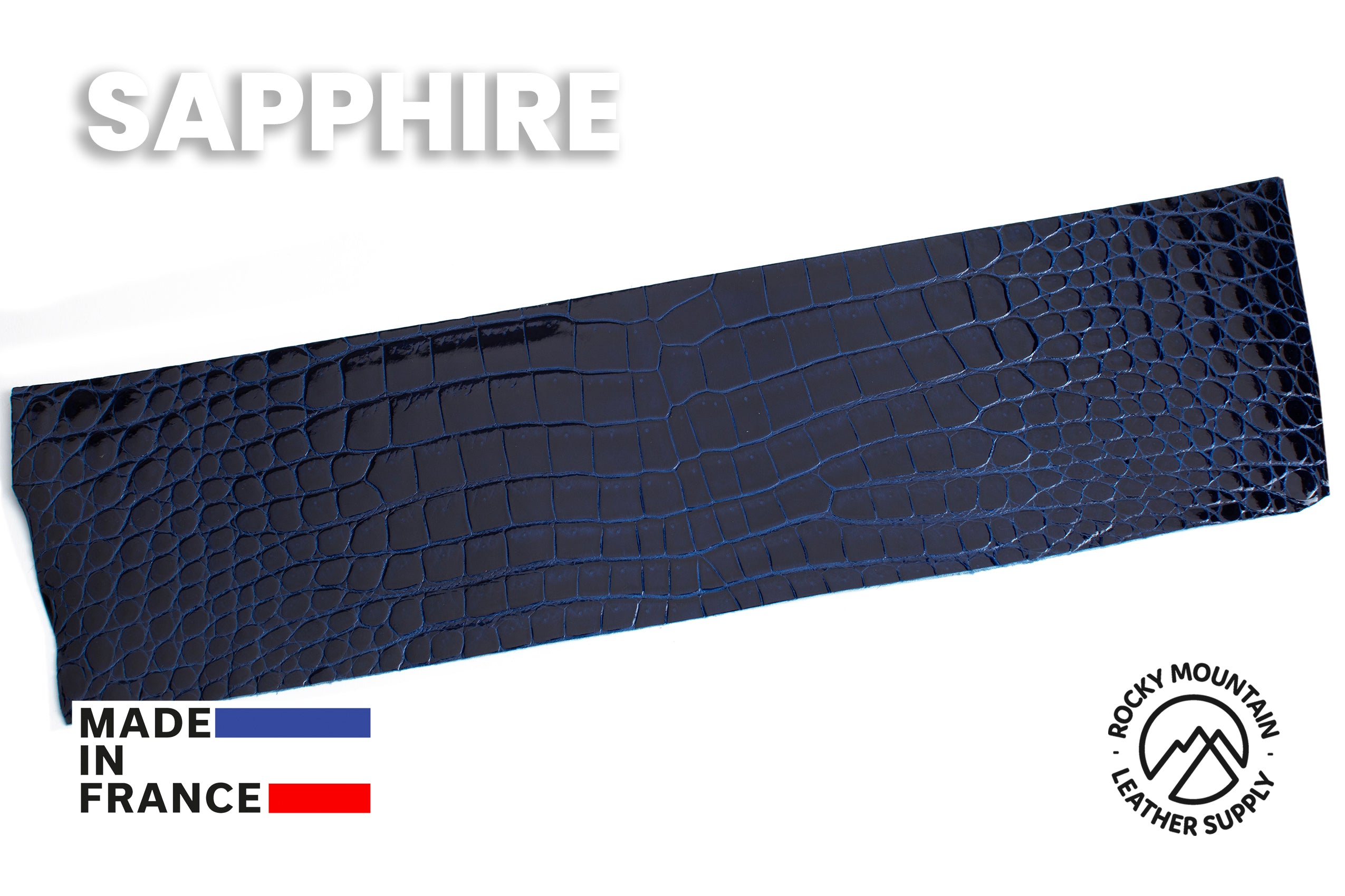 Porosus Crocodile - Glazed - Luxury Skins (PANELS)
