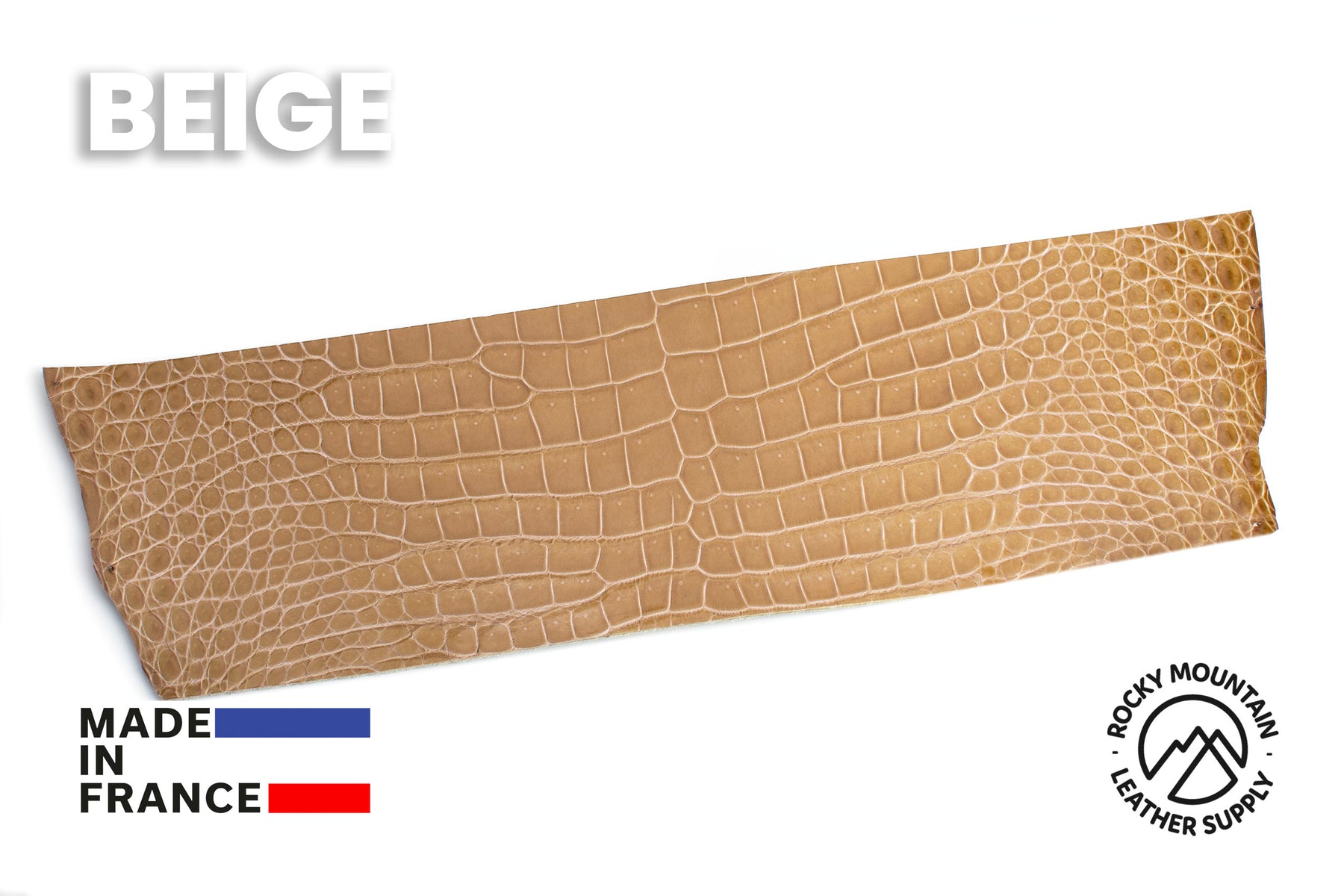 Porosus Crocodile - Glazed - Luxury Skins (PANELS)