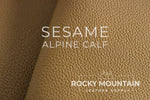 Remnant - Luxury "Togo" Alpine Shrunken Calf (Large Single Piece)