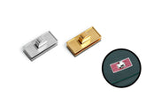 Hades Inlay - Luxury Turn Lock (Stainless Steel)