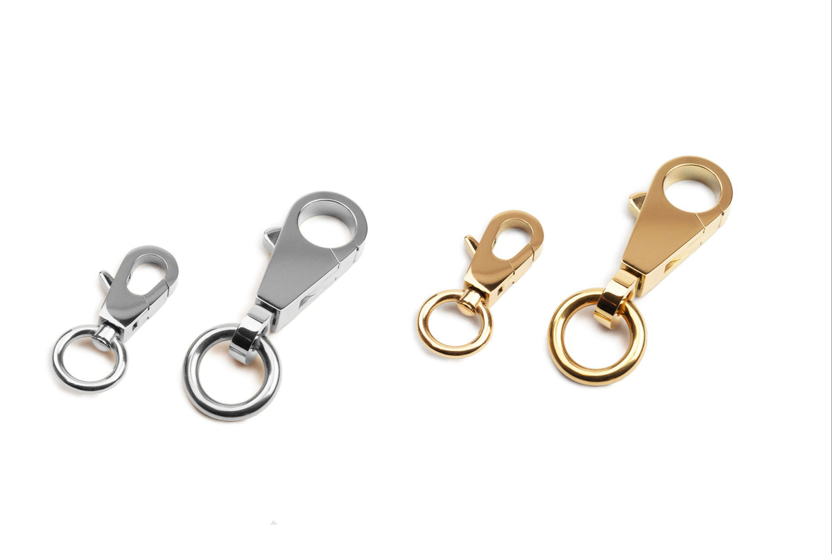 Halia - Luxury Handbag Swivel Snap Hooks (Stainless Steel)