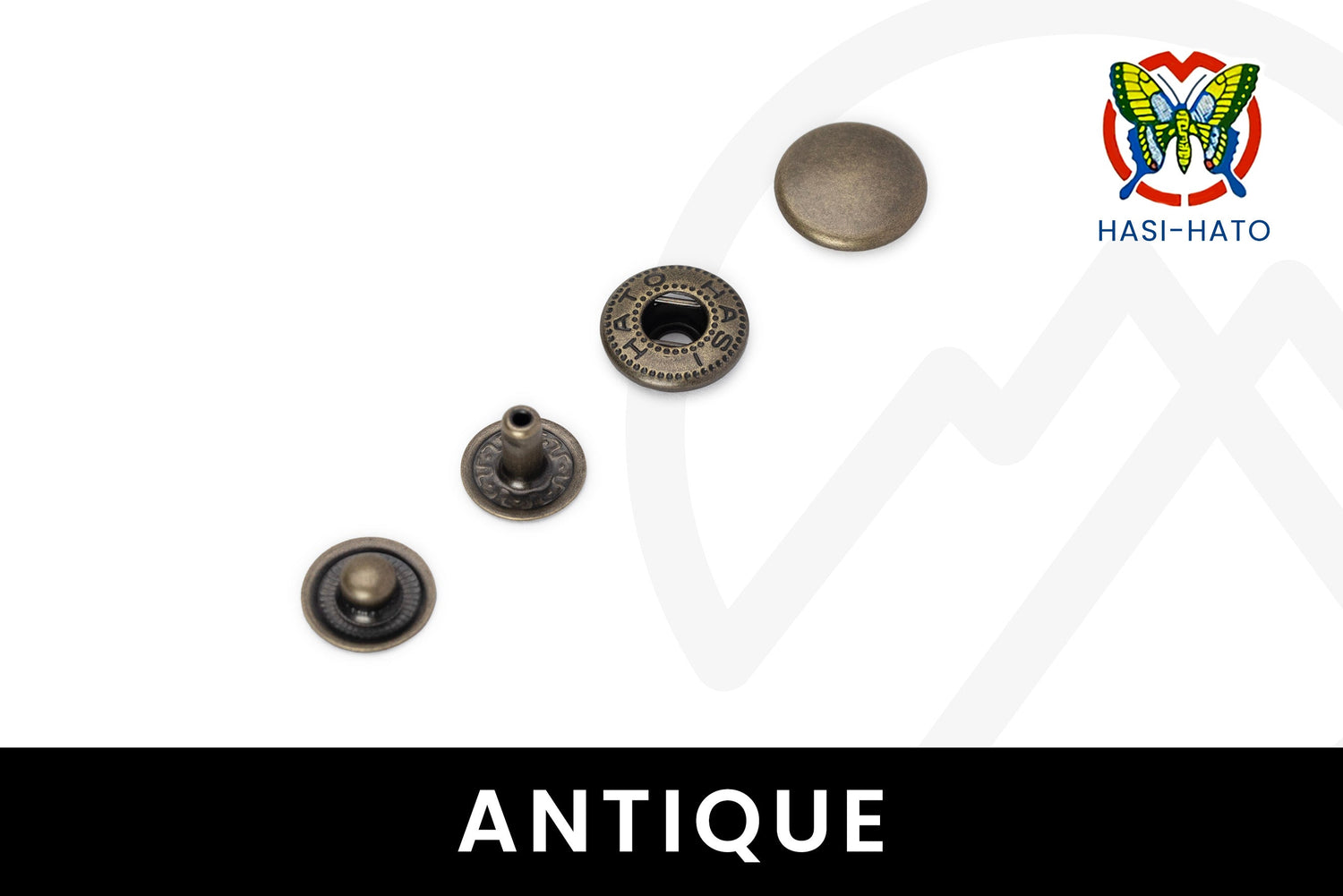 THK / HasiHato Segma Snaps (Solid Brass)