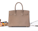 Weinheimer - “Odessa" Togo - Shrunken Calf - Luxury Handbag Leather (HIDES)