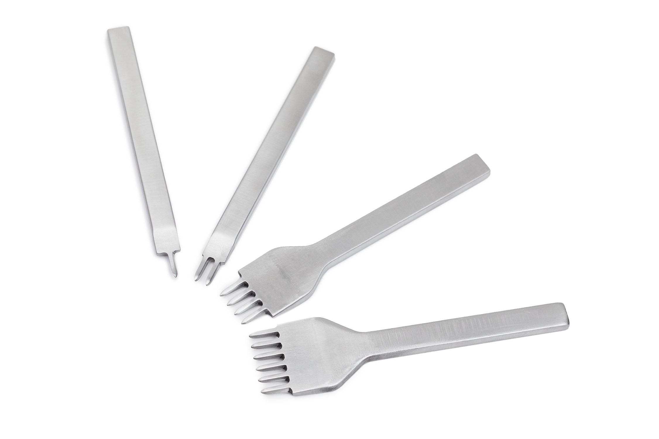 Economy - Japanese Pricking Iron Set (1, 2, 4 & 6 Tooth)