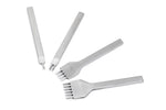 Economy - Japanese Pricking Iron Set (1, 2, 4 & 6 Tooth)