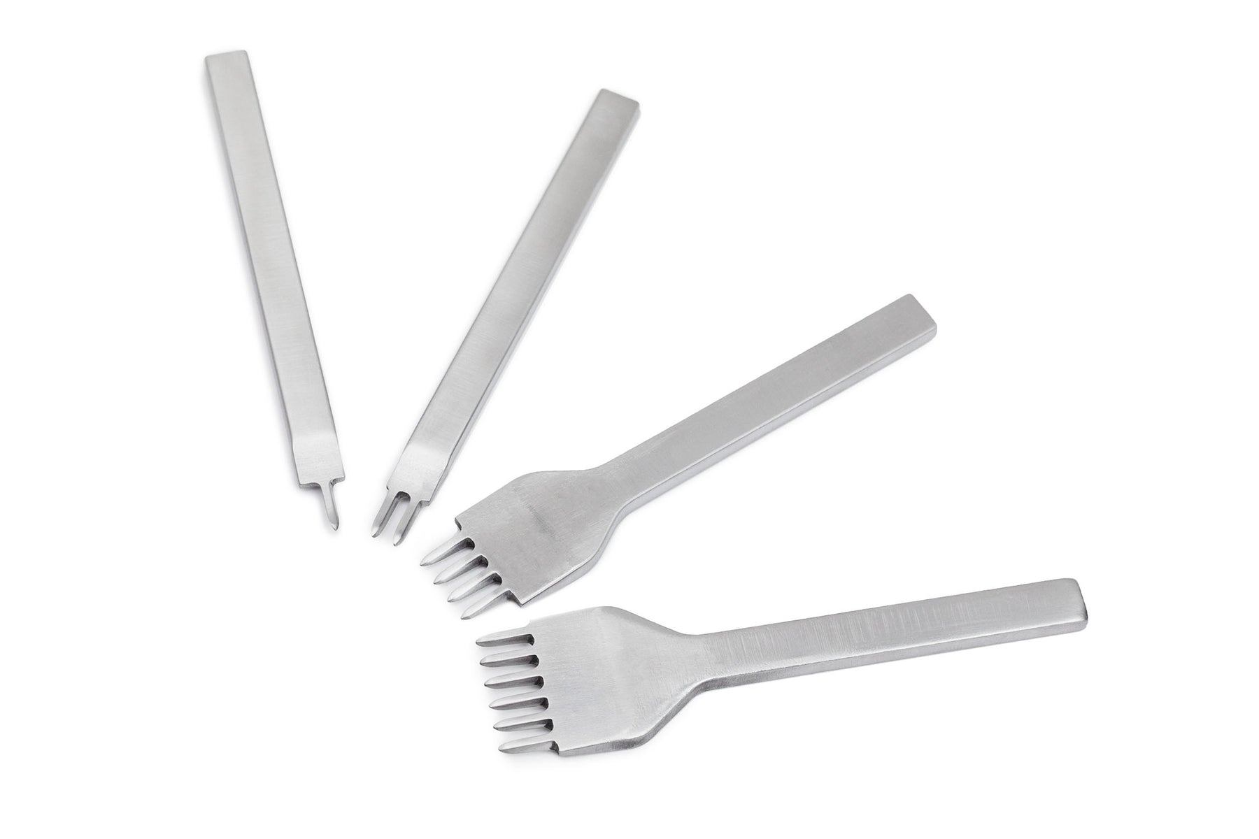 Economy - Japanese Pricking Iron Set (1, 2, 4 & 6 Tooth)