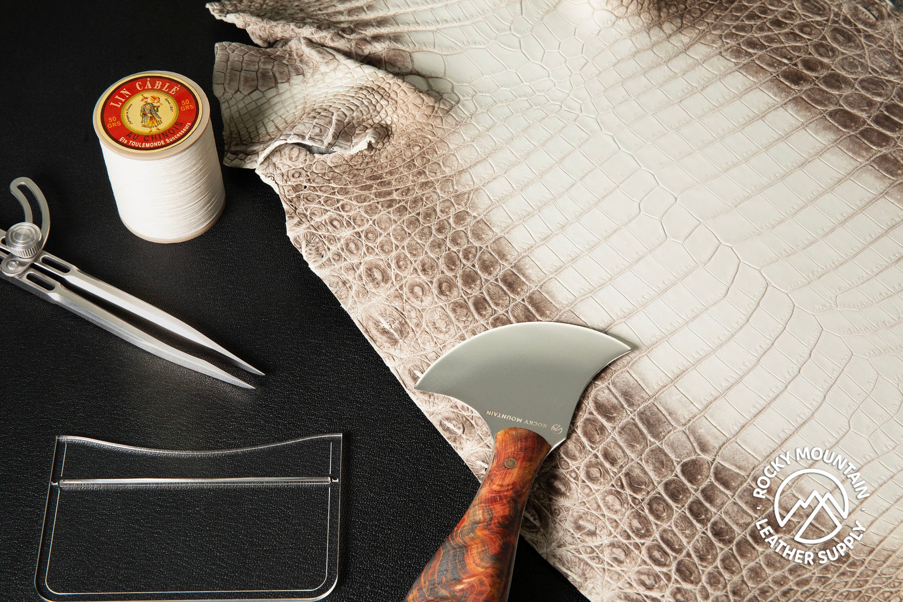 Crocodile - Matte Himalyan - Farm Raised - Luxury Skins