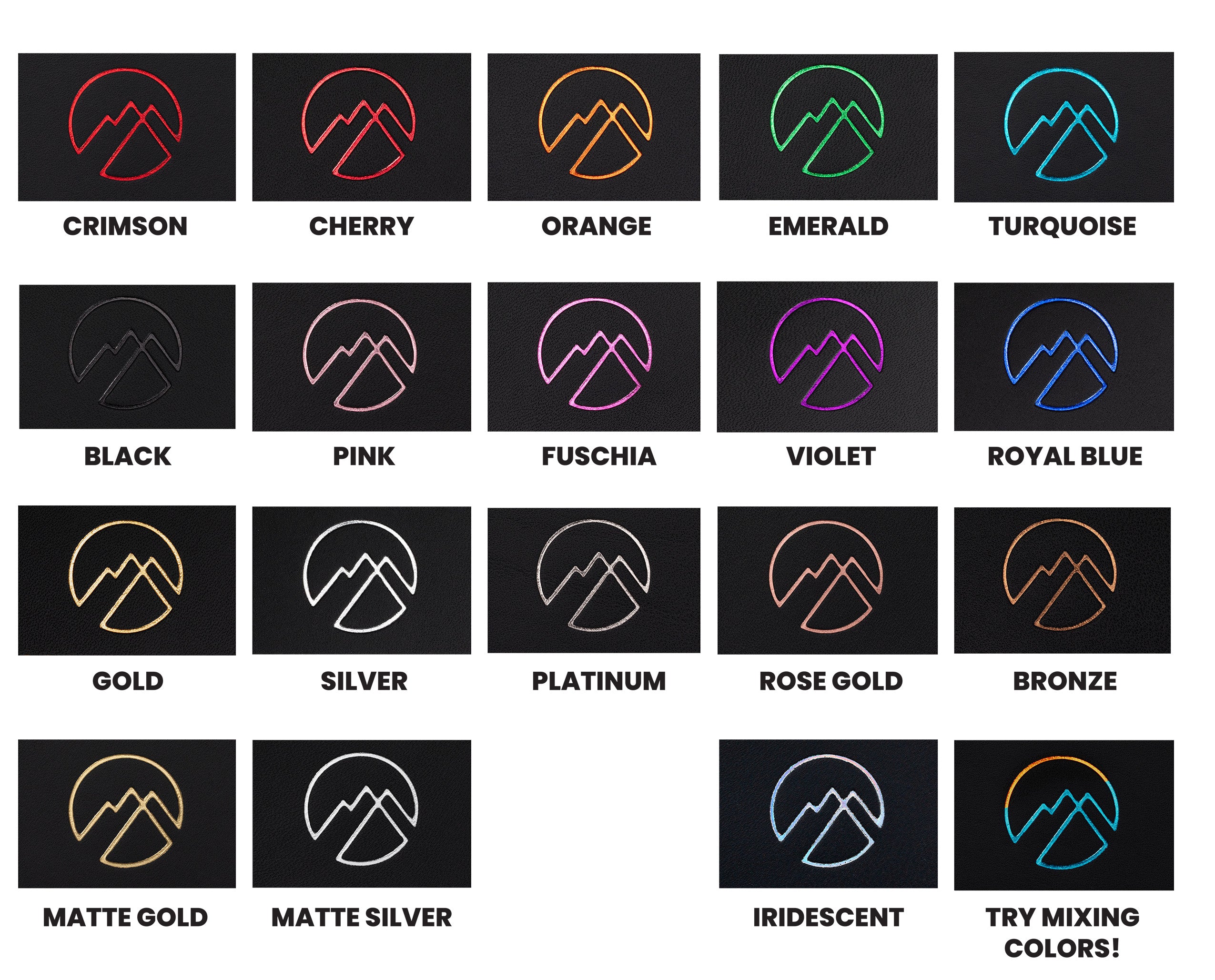 Hot Stamp Metallic Foil