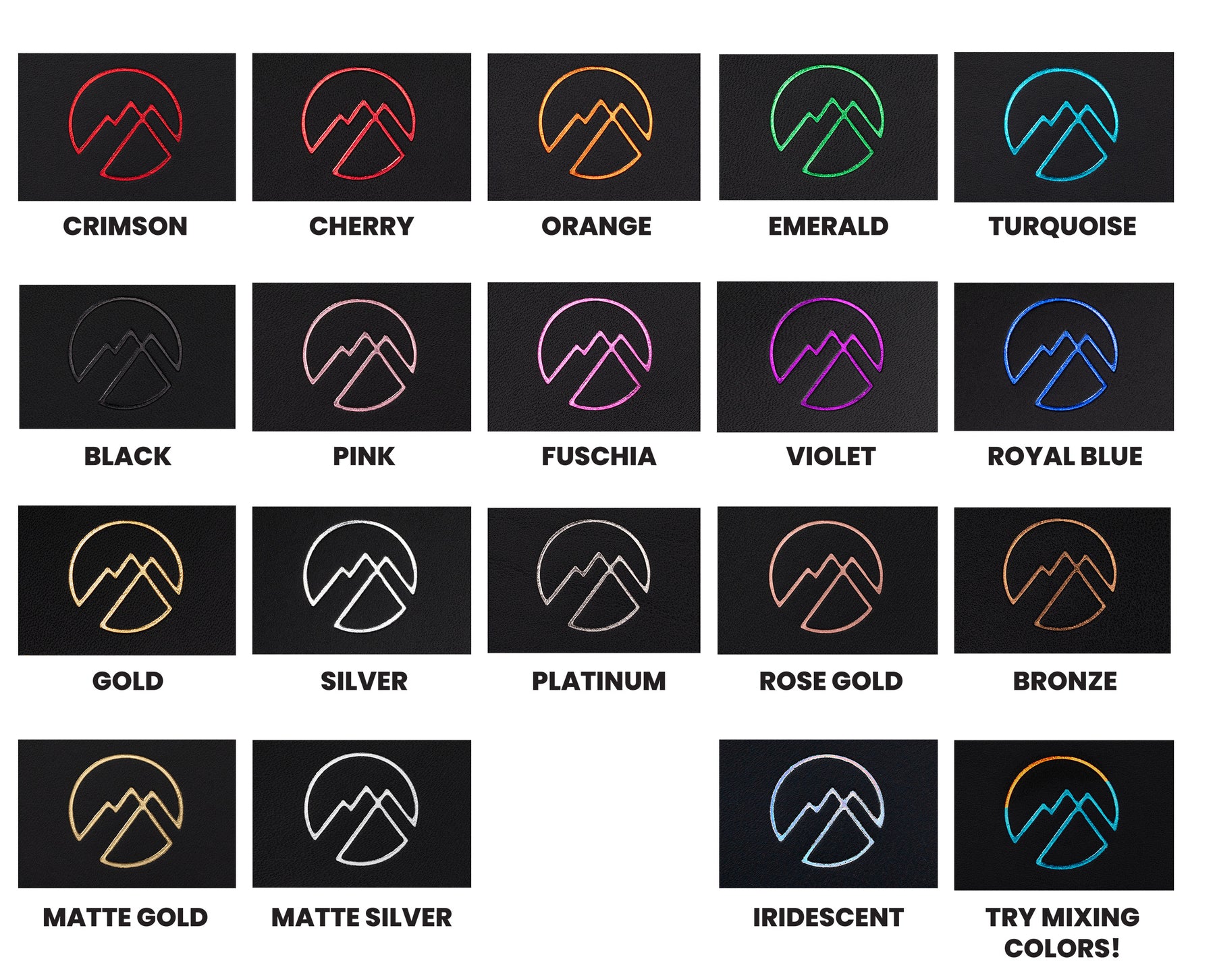 Hot Stamp Metallic Foil