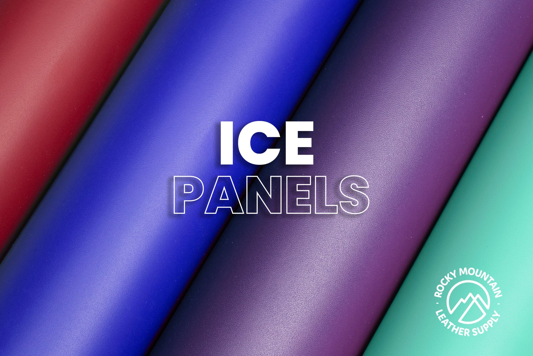 Ice - Luxury Smooth Grain Calfskin Leather (PANELS)