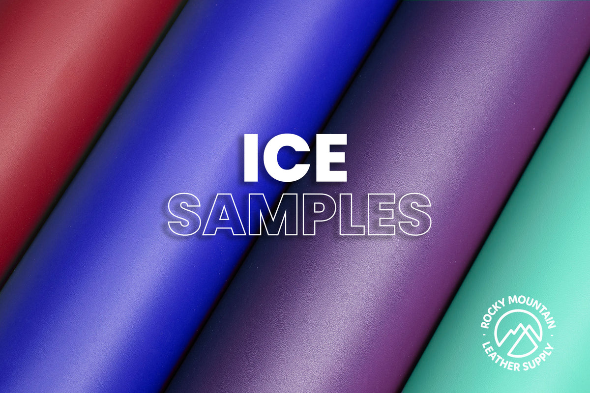 Ice - Luxury Smooth Grain Calfskin Leather (SAMPLES)
