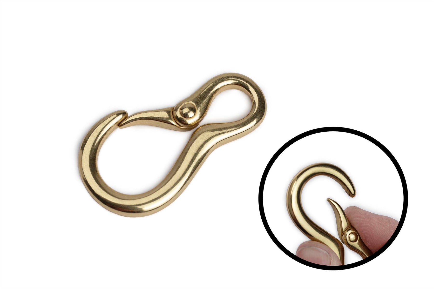 Rocky Mtn - Infinity Carabiner (Solid Brass)