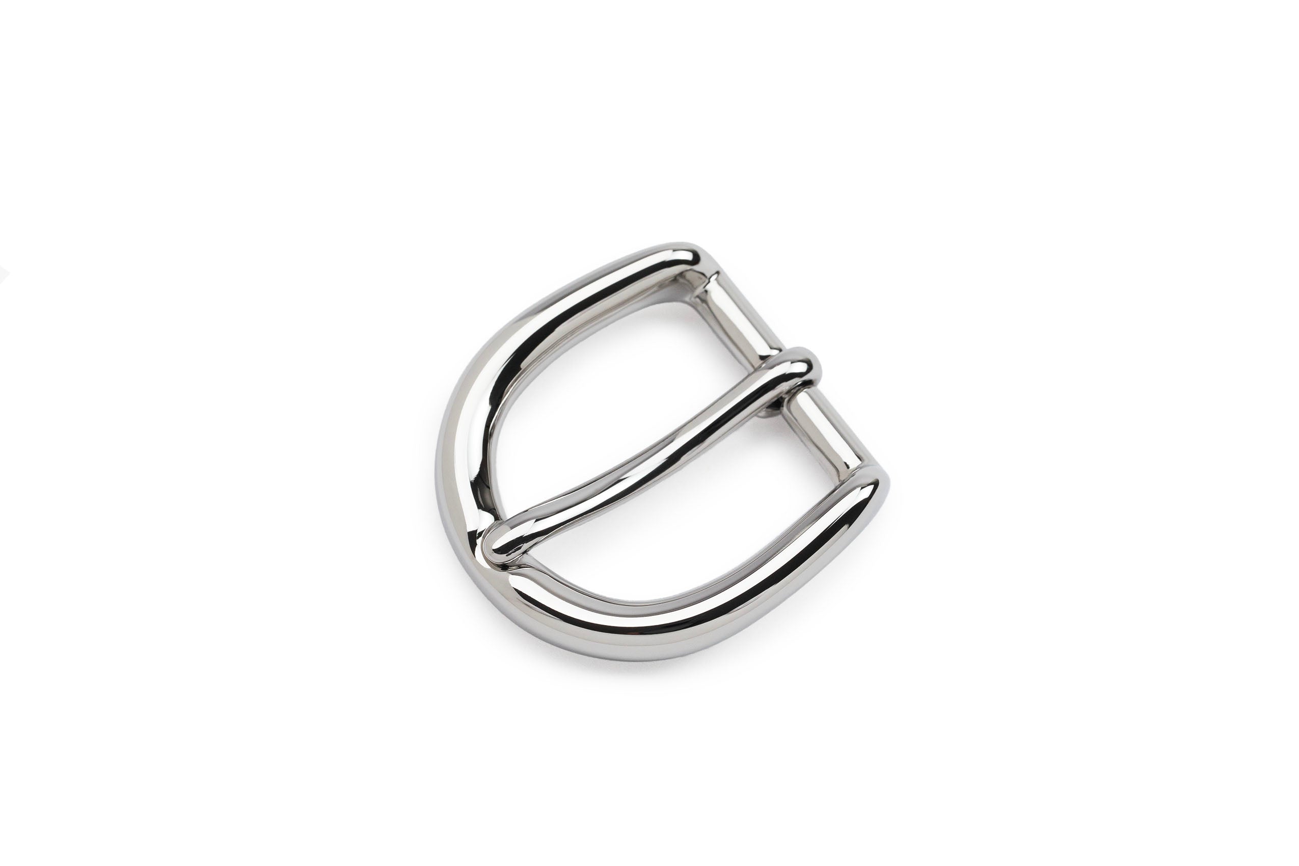 Irene - Single Prong Arched Belt Buckle (Stainless Steel)