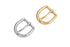 Irene - Single Prong Arched Belt Buckle (Stainless Steel)