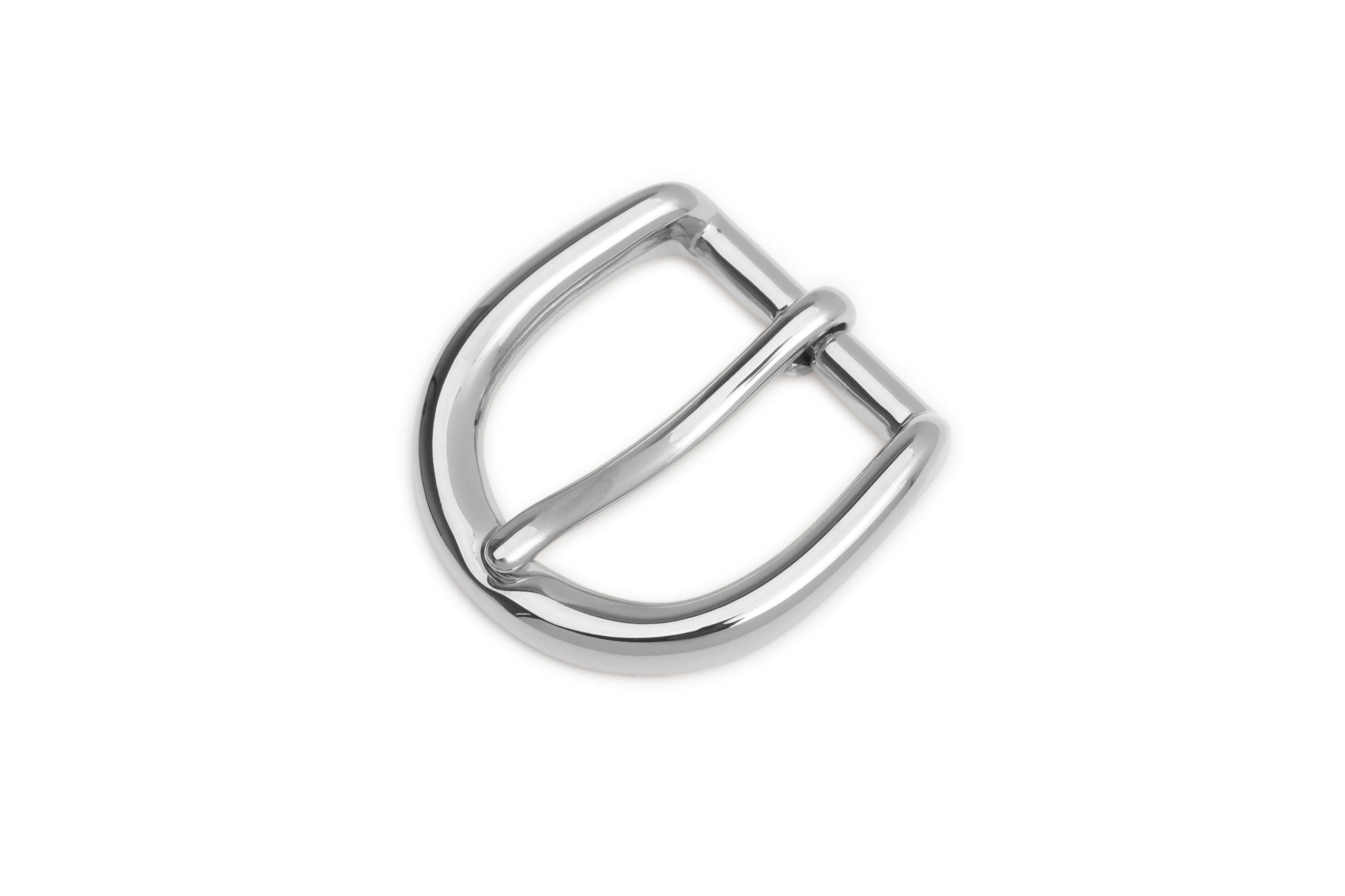 Irene - Single Prong Arched Belt Buckle (Stainless Steel)