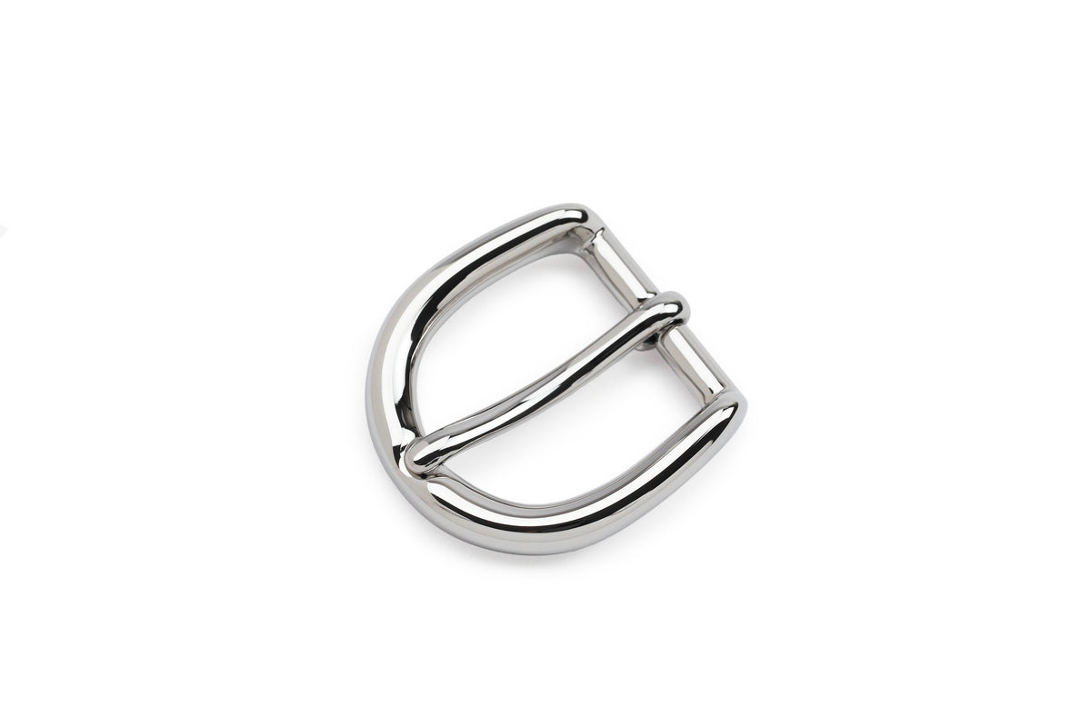 Irene - Single Prong Arched Belt Buckle (Stainless Steel)