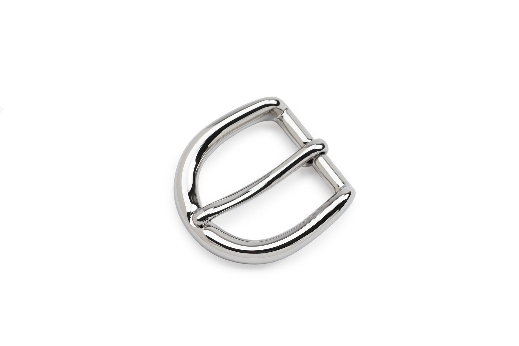 Irene - Single Prong Arched Belt Buckle (Stainless Steel)