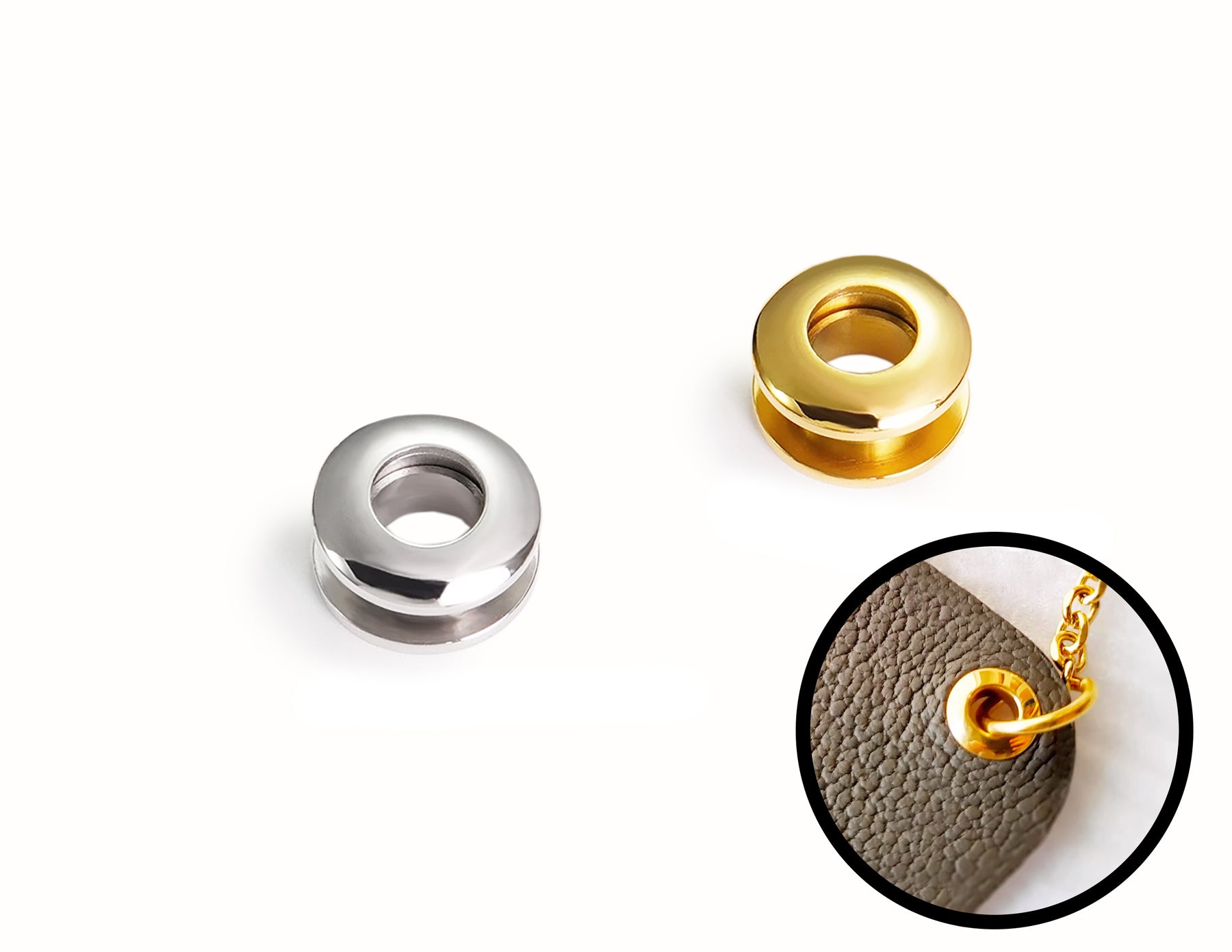 Iris - Luxury Press Fit Eyelets (Stainless Steel)