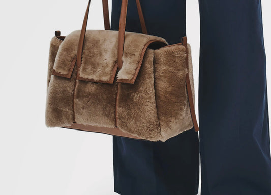 Ironed Merino Shearling - Luxury Lambskin Leather (HIDES) - 50% OFF!