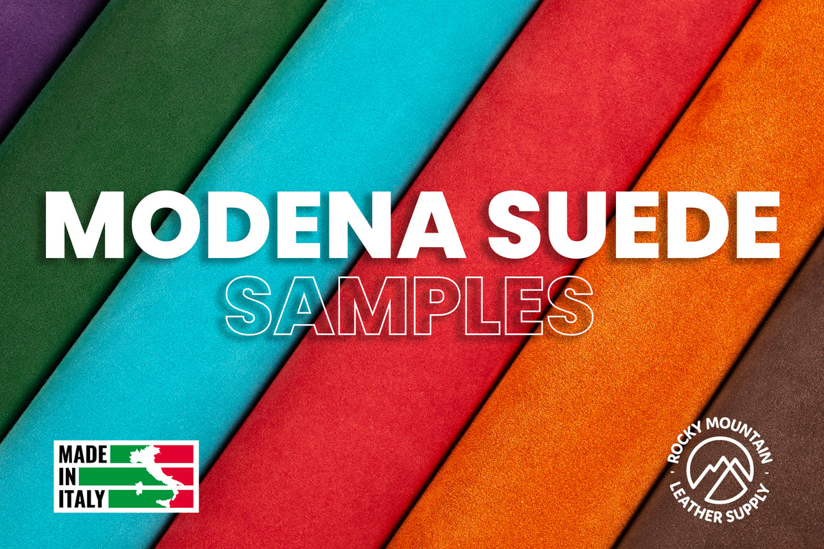 Modena - Italian "Classic" Suede Leather - Premium Tight Grain (SAMPLES)