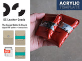 DS-028 The Kayak - Stitchless Wallet Digital Pattern