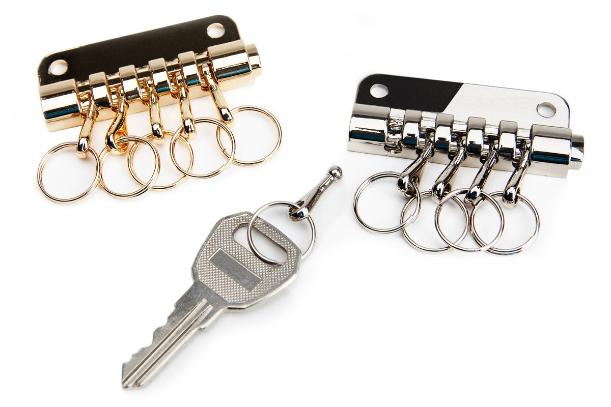 Key Case Hardware w/ Removable Rings – Rocky Mountain Leather Supply