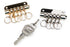 Key Case Hardware w/ Removable Rings