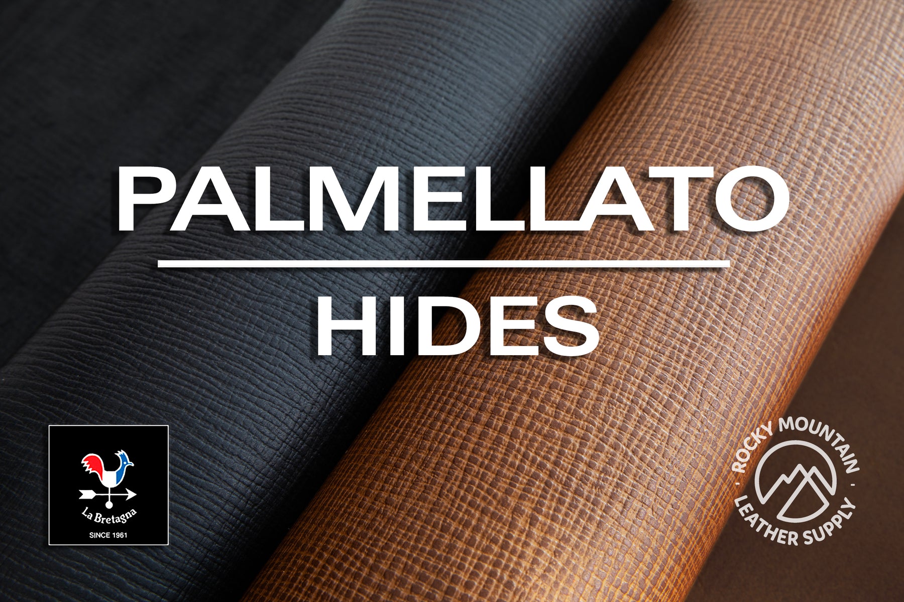 La Bretagna 🇮🇹 - Palmellato - "Vacchetta" Veg Tanned Leather (HIDES)