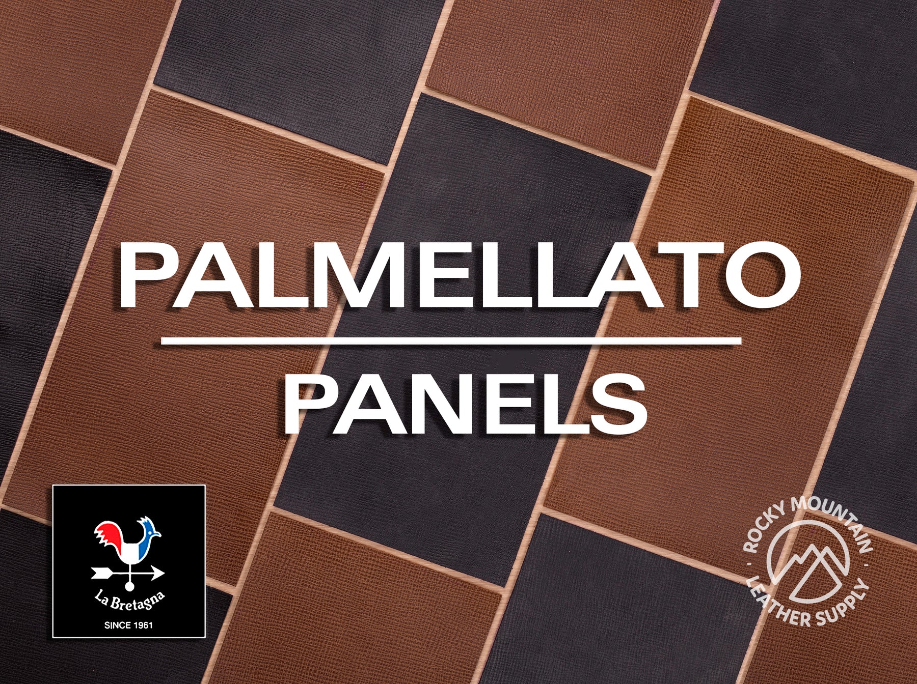 La Bretagna 🇮🇹 - Palmellato - "Vacchetta" Veg Tanned Leather (PANELS)