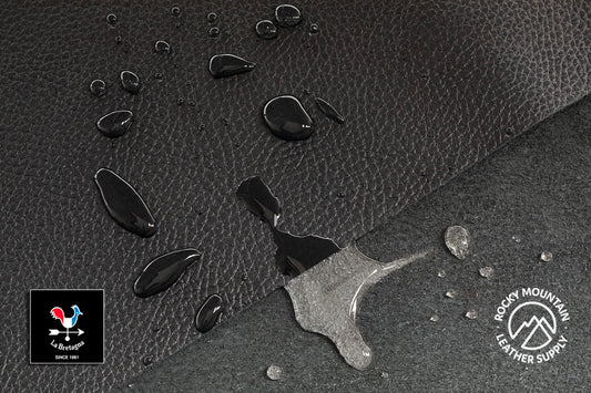 La Bretagna - Hydro Repel Pebbled - Waterproof Veg Tanned Leather (SAMPLES)