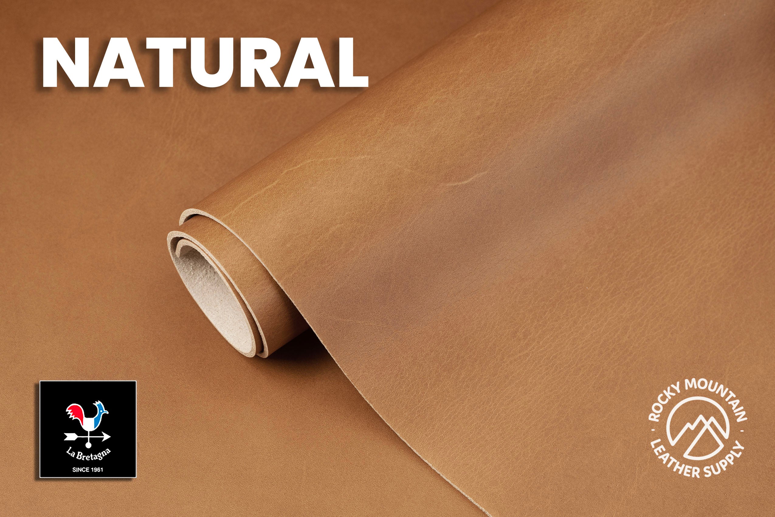 La Bretagna - Pecos - "Vacchetta" Veg Tanned Leather (HIDES)