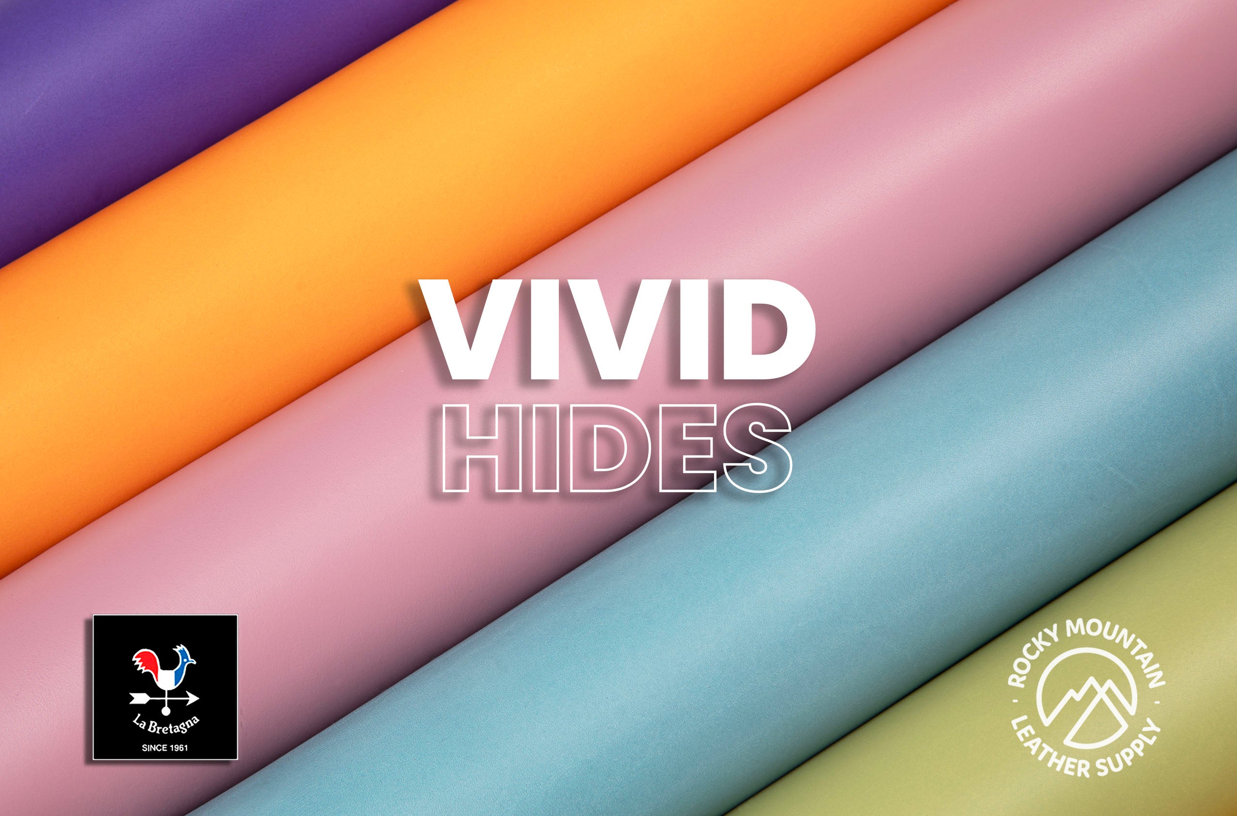 La Bretagna - Vivid - "Vacchetta" Veg Tanned Leather (HIDES)