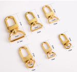Levo - Luxury Swivel Snap Hook (Stainless Steel)