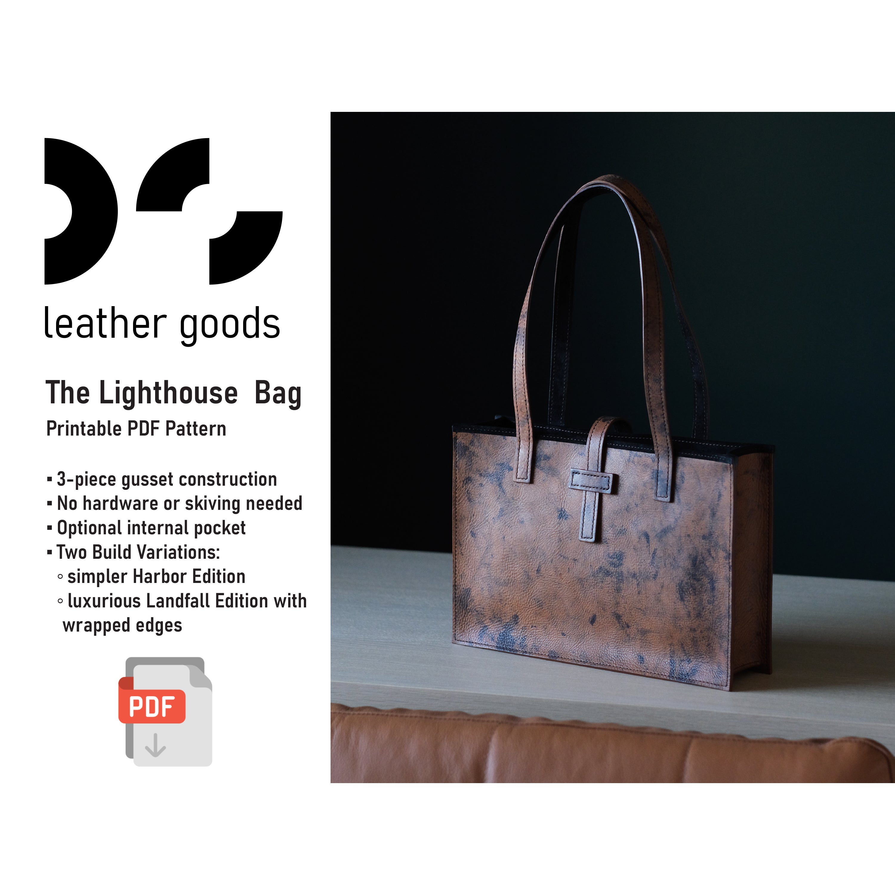 DS-113 The Lighthouse Bag Digital Pattern