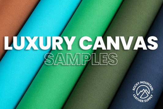Luxury Canvas - Thick Double Sided Handbag Fabric (SAMPLES)
