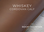 Cordovan Calf - Luxury Calfskin Leather "Finished like Shell Cordovan" (HIDES)