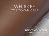 Cordovan Calf - Luxury Calfskin Leather "Finished like Shell Cordovan" (PANELS)