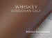 Cordovan Calf -  Luxury Calfskin Leather "Finished like Shell Cordovan" (PANELS)