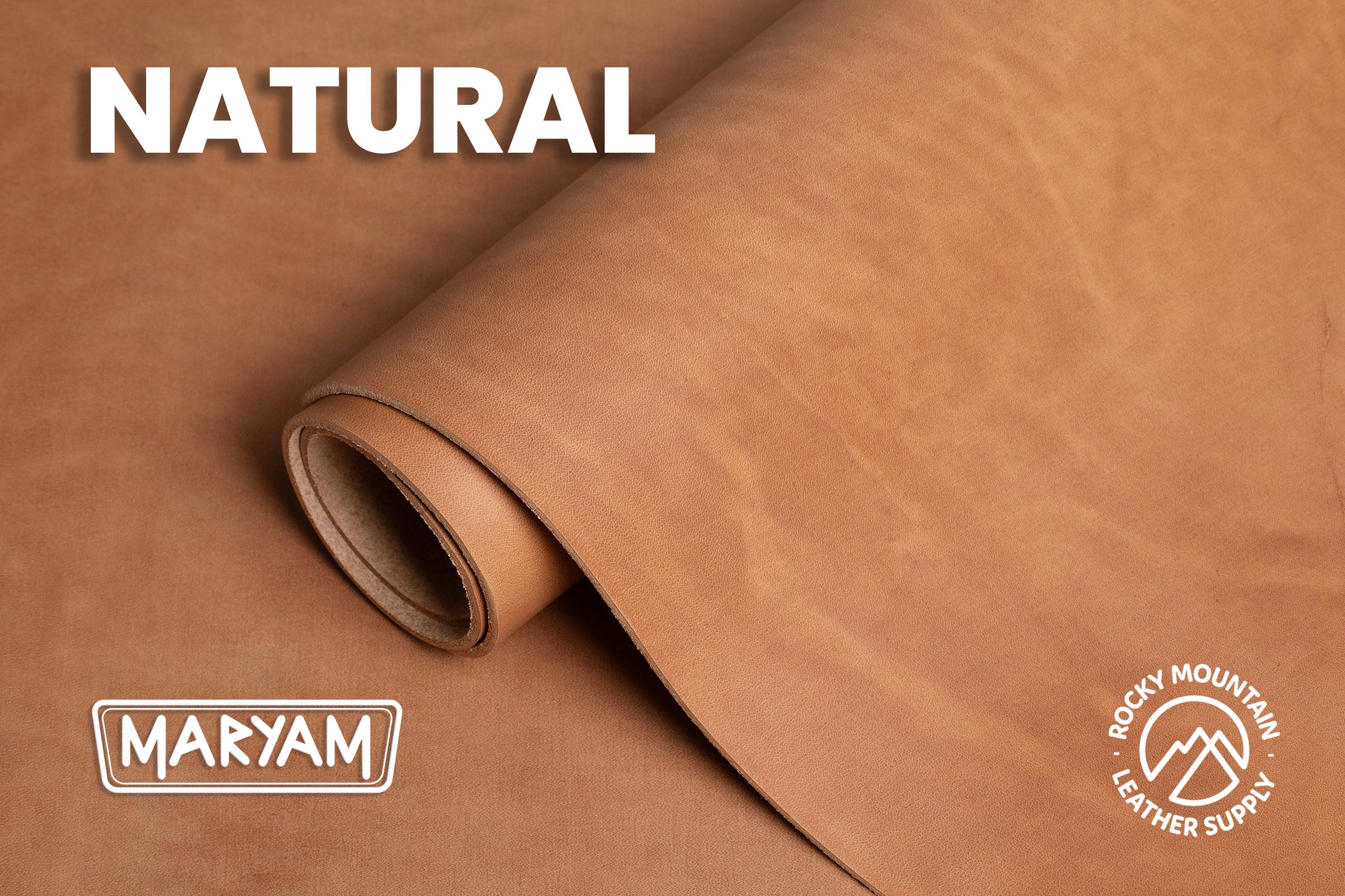 Maryam - Horserump TPR "Matte" - Veg Tanned Premium Horse Butt Leather (SAMPLES)