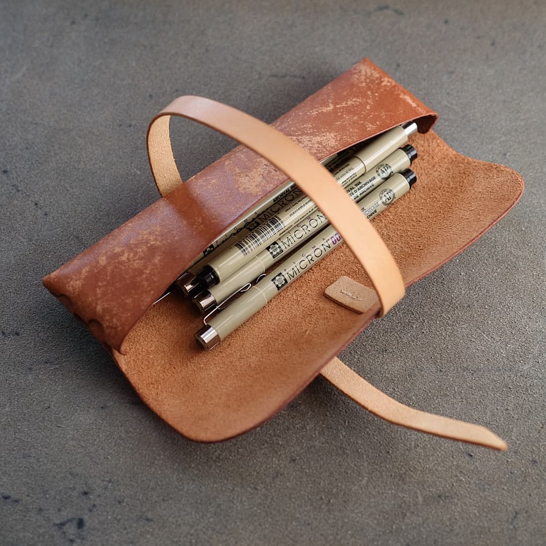 Leather Pen/Pencil Case