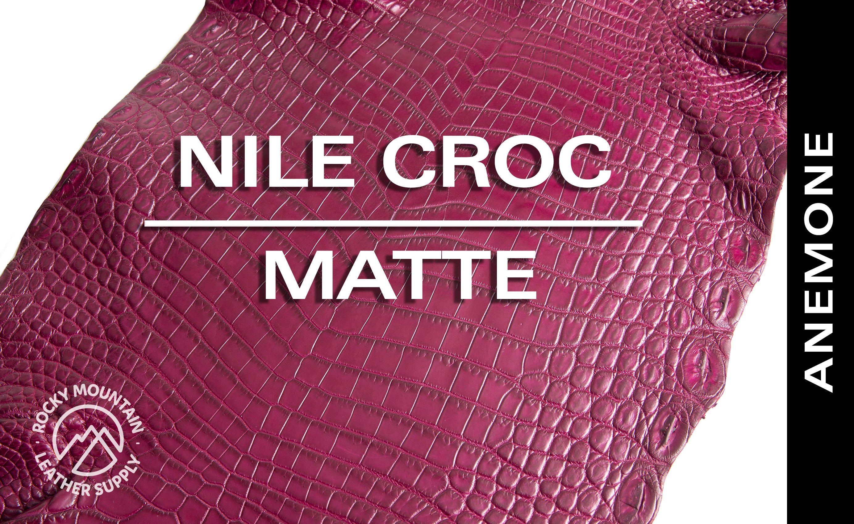 Nile Crocodile - Matte - Farm Raised / Luxury Skins - 50% OFF!